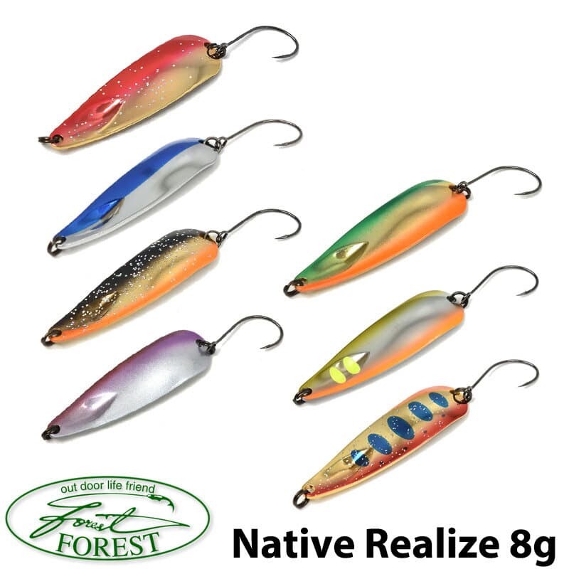 【FOREST】 フォレスト ネイティブ リアライズ 8.0g Native Realize ネイティブシリーズ ルアー フィッシングツール アウトドア