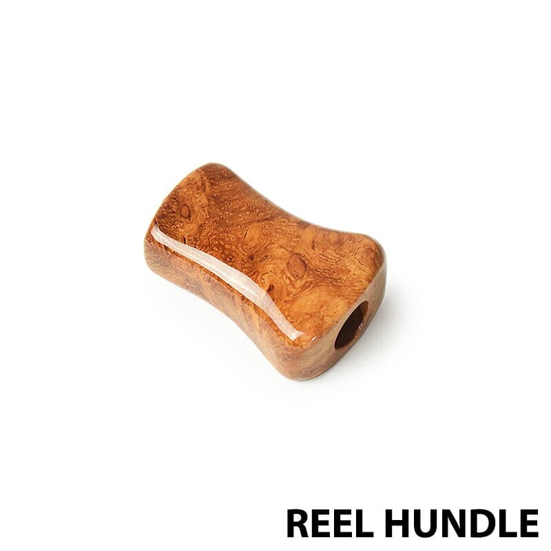 カーディナル3専用 リールハンドル 花梨 AbuGarcia アブ・ガルシア リールノブ ウッドノブ ウッドハンドル