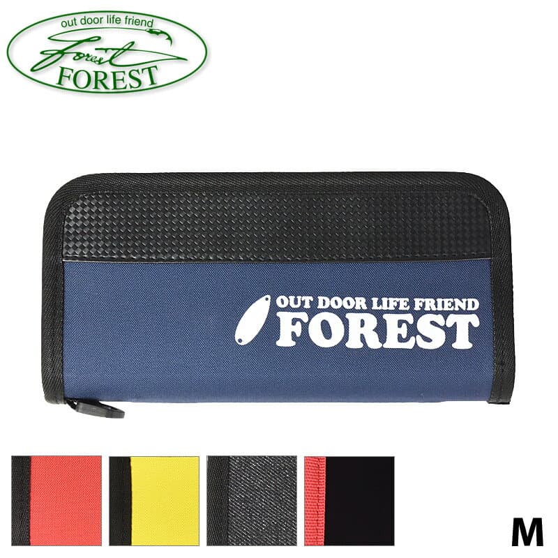 【FOREST】 フォレスト 2016 ルアーケース M ファスナー 収納 バッグ 釣り ルアー フィッシングツール アウトドア
