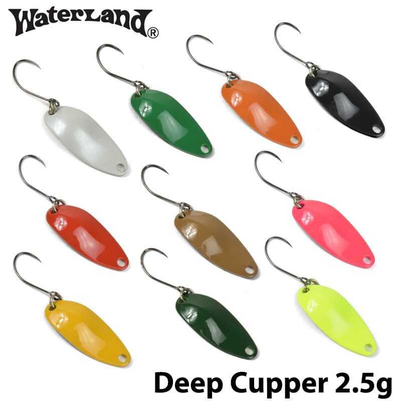 【WaterLand】 ウォーターランド ディープカッパー 2.5g Bカラー エリアモデル DEEP CUPPER 深河童 エリアフィッシング スプーン 釣り フィッシングツール アウトドア