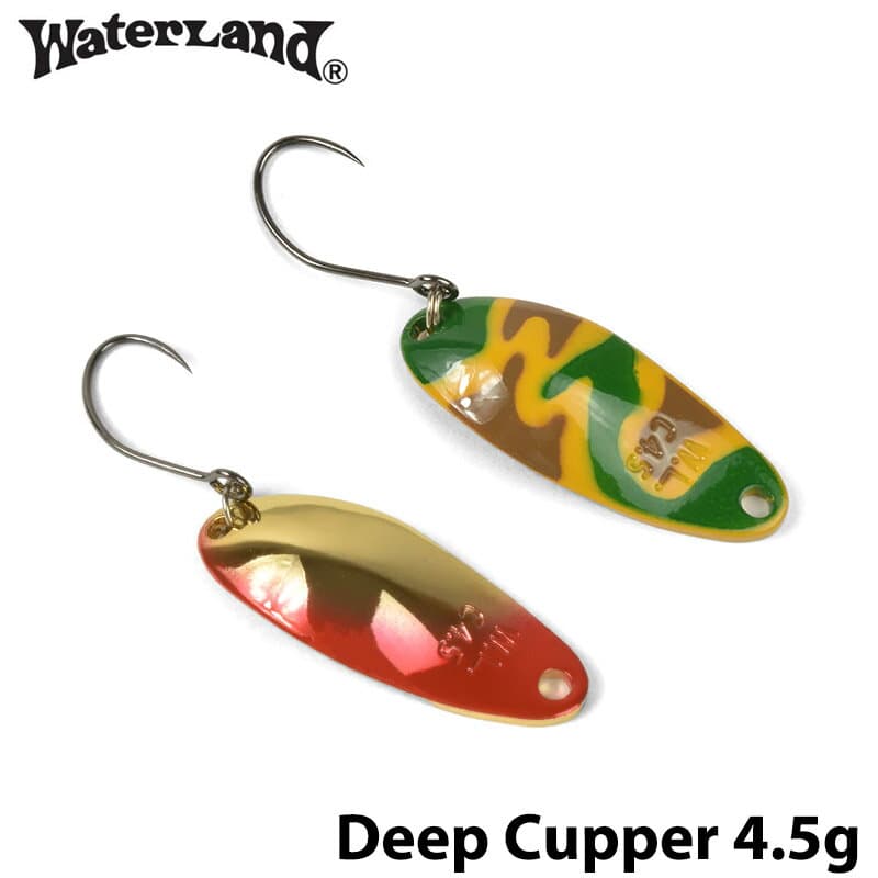 【WaterLand】 ウォーターランド ディープカッパー C4.5g セレクトカラー エリアモデル DEEP CUPPER 深河童 エリアフィッシング スプーン 釣り フィッシングツール アウトドア