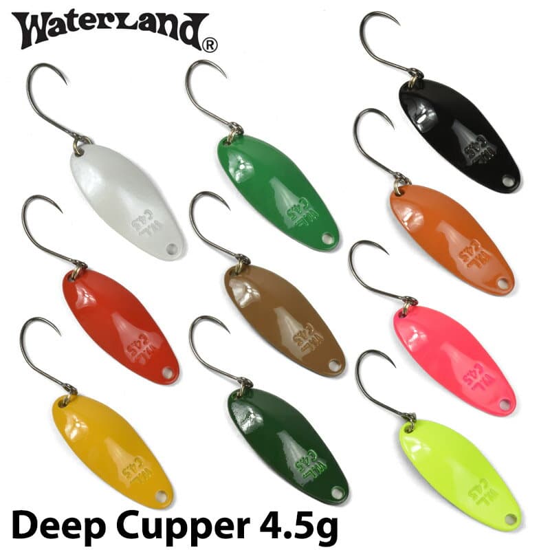 【WaterLand】 ウォーターランド ディープカッパー C4.5g Bカラー エリアモデル DEEP CUPPER 深河童 エリアフィッシング スプーン 釣り フィッシングツール アウトドア