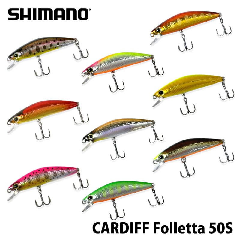 Shimano Cardiff Folletta 50S TN-350N Trout Lure