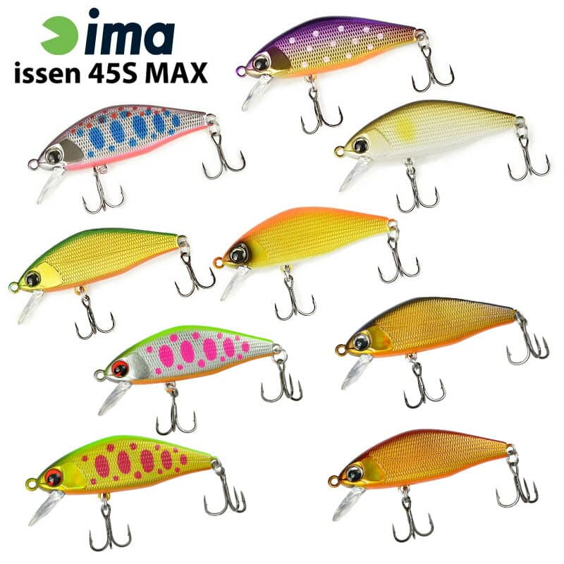 【ima】 アムズデザイン issen 45S MAX イッセン S MAX 45mm 4g ルアー フィッシングツール アウトドア