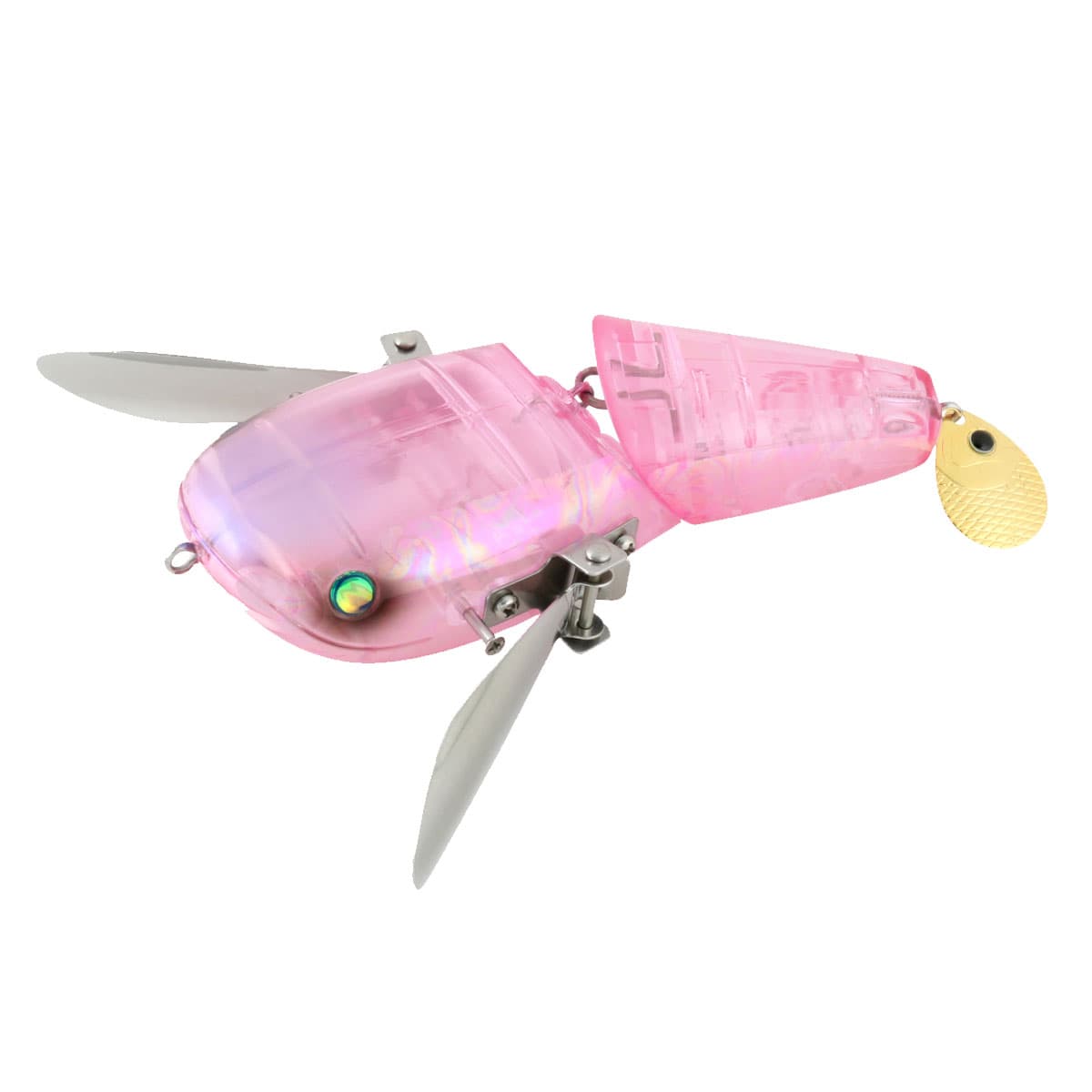 Deps Bass Lure NZ Crawler Jr. #11 Pink Scale