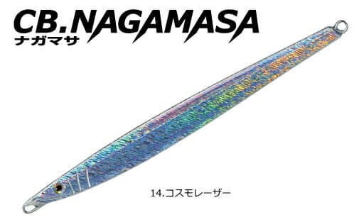 Smith Metal Jig CB.Nagamasa 180g #14 Cosmo Laser