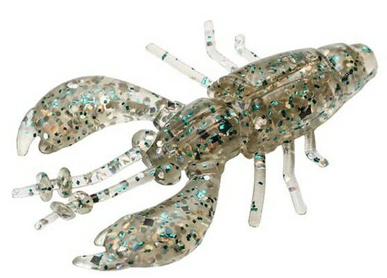 Arukazik Japan BM Claw 1.3 inch #213 Smoke Hologram (7pcs)