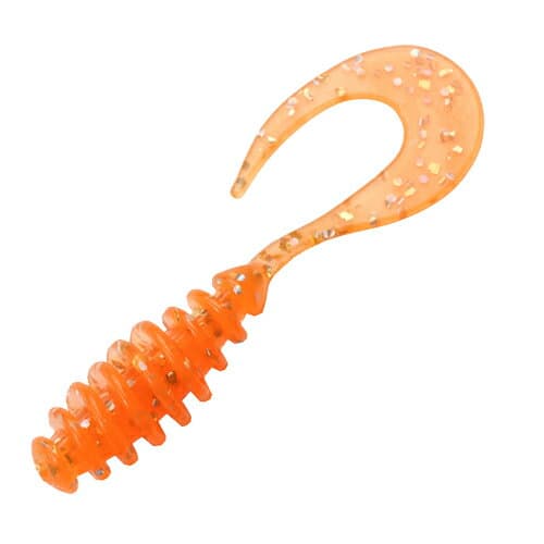 Arukazik Japan BM. Curly 2.0 Inch #203 Solid Orange