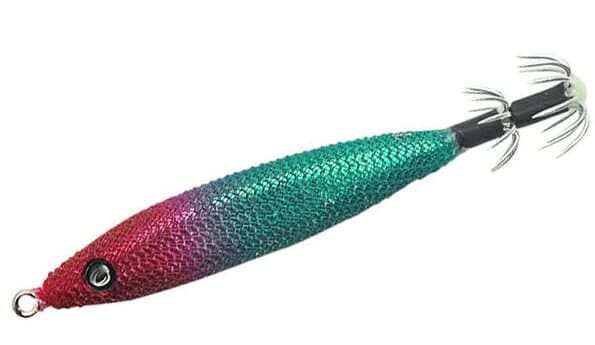 クレイジーオーシャン メタラー 25号 (94g) #02 レッド・グリーン｜UV｜イカメタル メタルスッテ 【メール便発送】 釣具