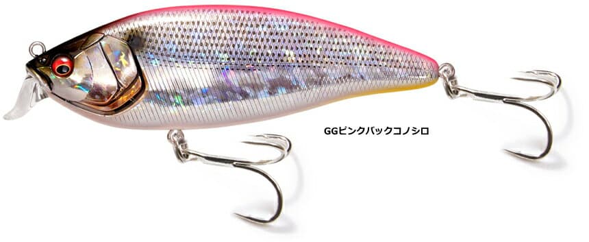 Megabass Konoshiras Shad (F) GG Pinkback Konoshiro