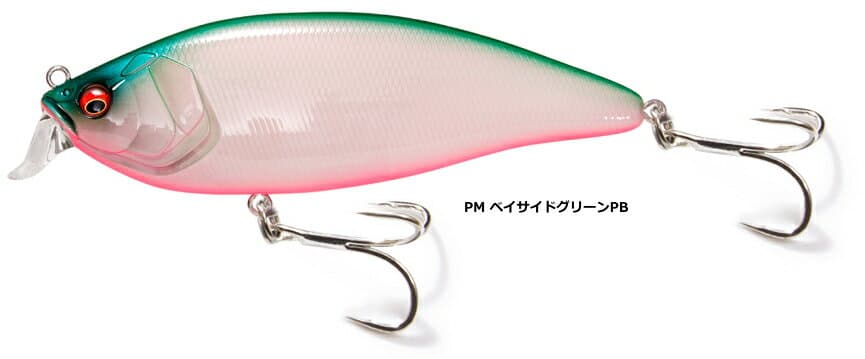 メガバス コノシラスシャッド (F) #PM ベイサイドグリーンPB｜シーバス ルアー 釣具
