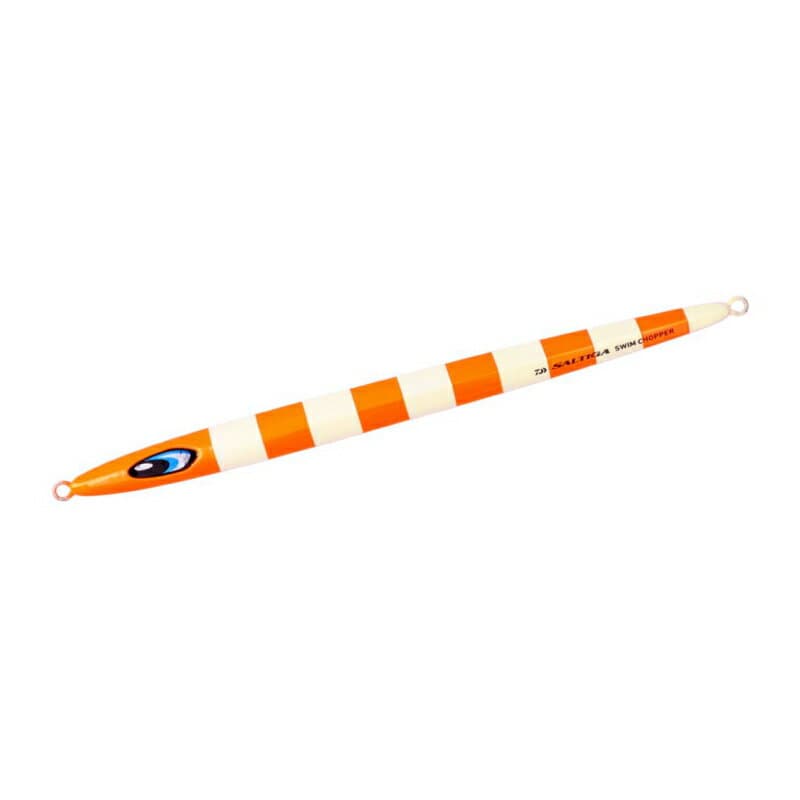 Daiwa 24 Saltiga Swim Chopper 200g ML Orange Zebra Glow