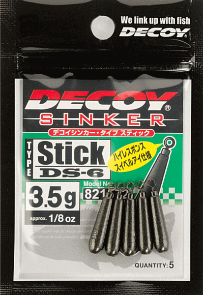 Decoy DS-6 Type Stick Sinker 7g