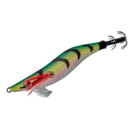 Gamakatsu Luxxe Speed Metal Egi Dropper 2.5 #35 Green Red Shrimp UV