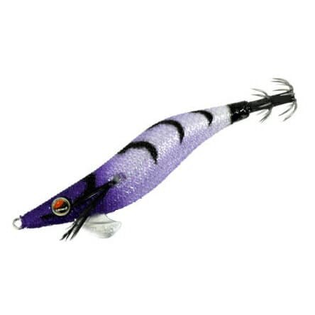 Gamakatsu Luxxe Speed Metal Egi Dropper 2.5 #43 Purple Head / Clear Glow