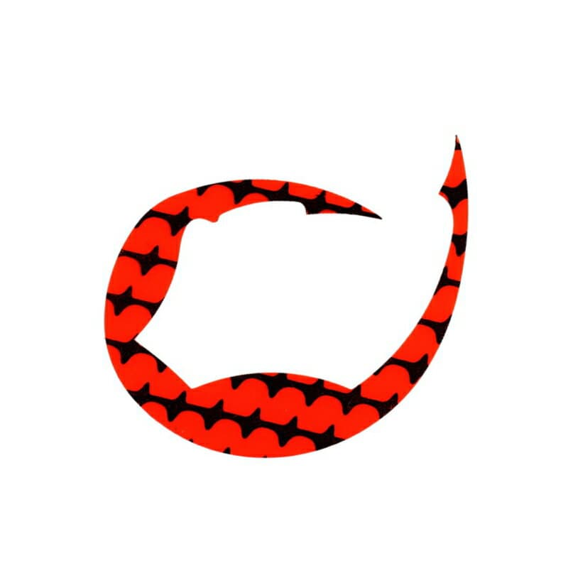 Daiwa Kohga Silicone Necktie Padecha L #串オレンジ濃いやつ