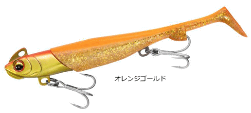 Daiwa Flatjunkie Rodem R3 Shad 3 inch Orange Gold