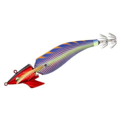 Daiwa Egi Emeraldas Amorous Joint #3.5 Red - Striped Purple Cedar